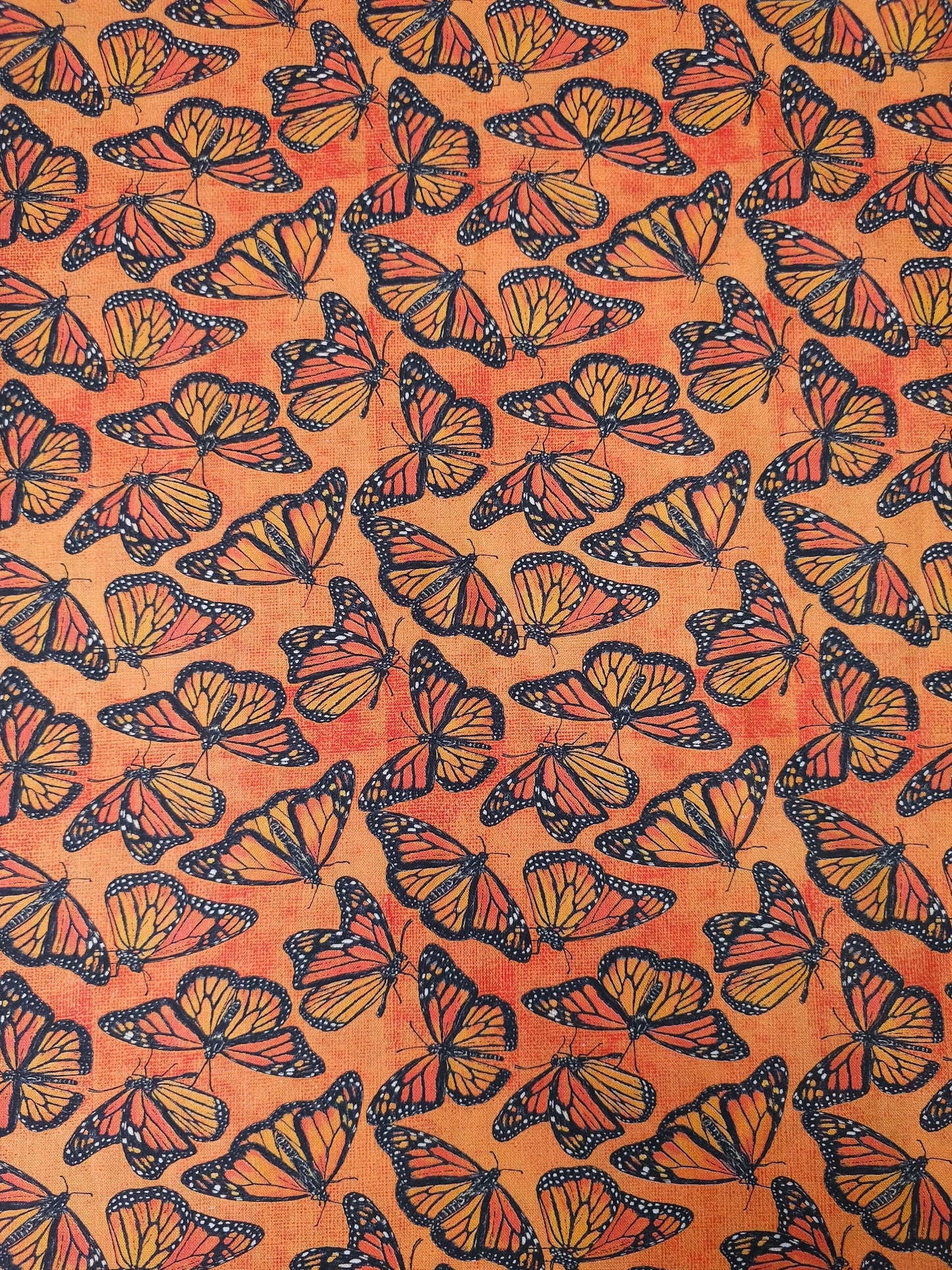 Sunset Orange Butterfly Cotton - Joann