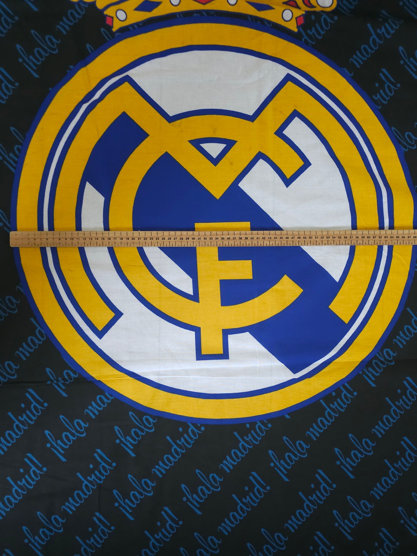 Real Madrid FC 100% Cotton Football Fabric *DEFECTED*