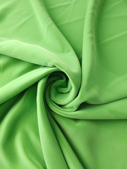 Bright Green Viscose Velvet