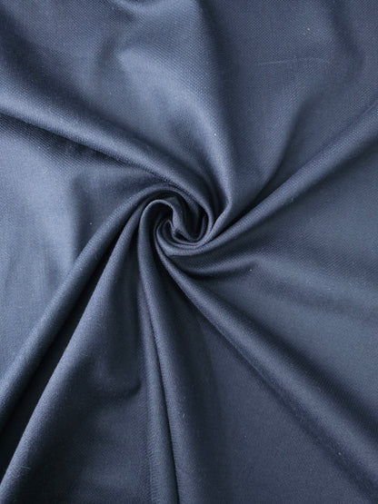 Black Mediumweight PolyCotton