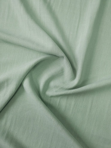 Light Sage Green Viscose Linen