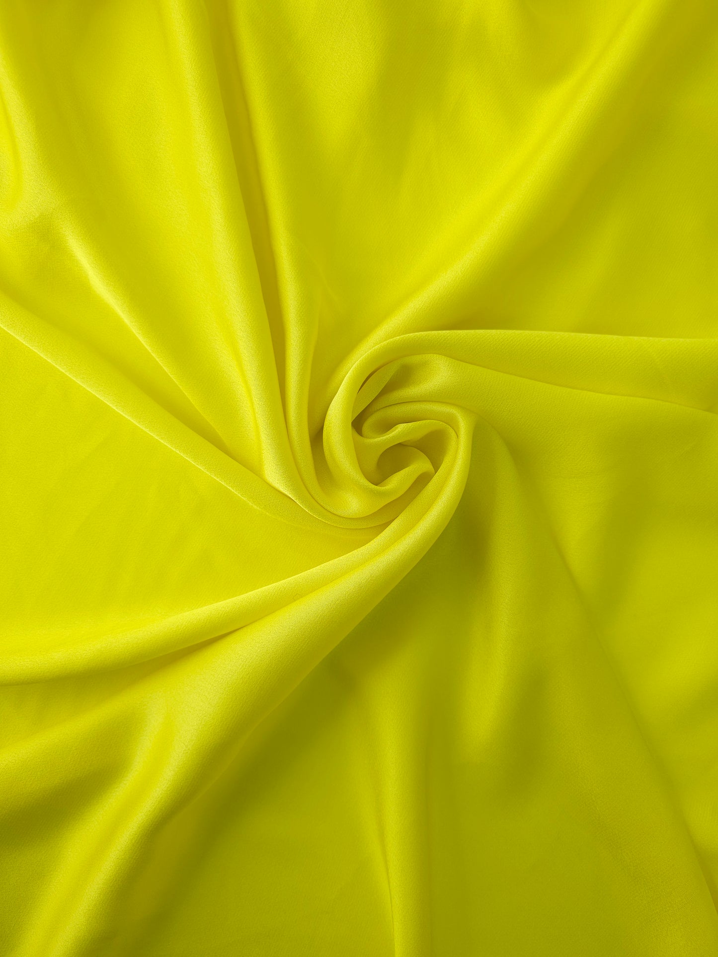 Yellow Poly Satin