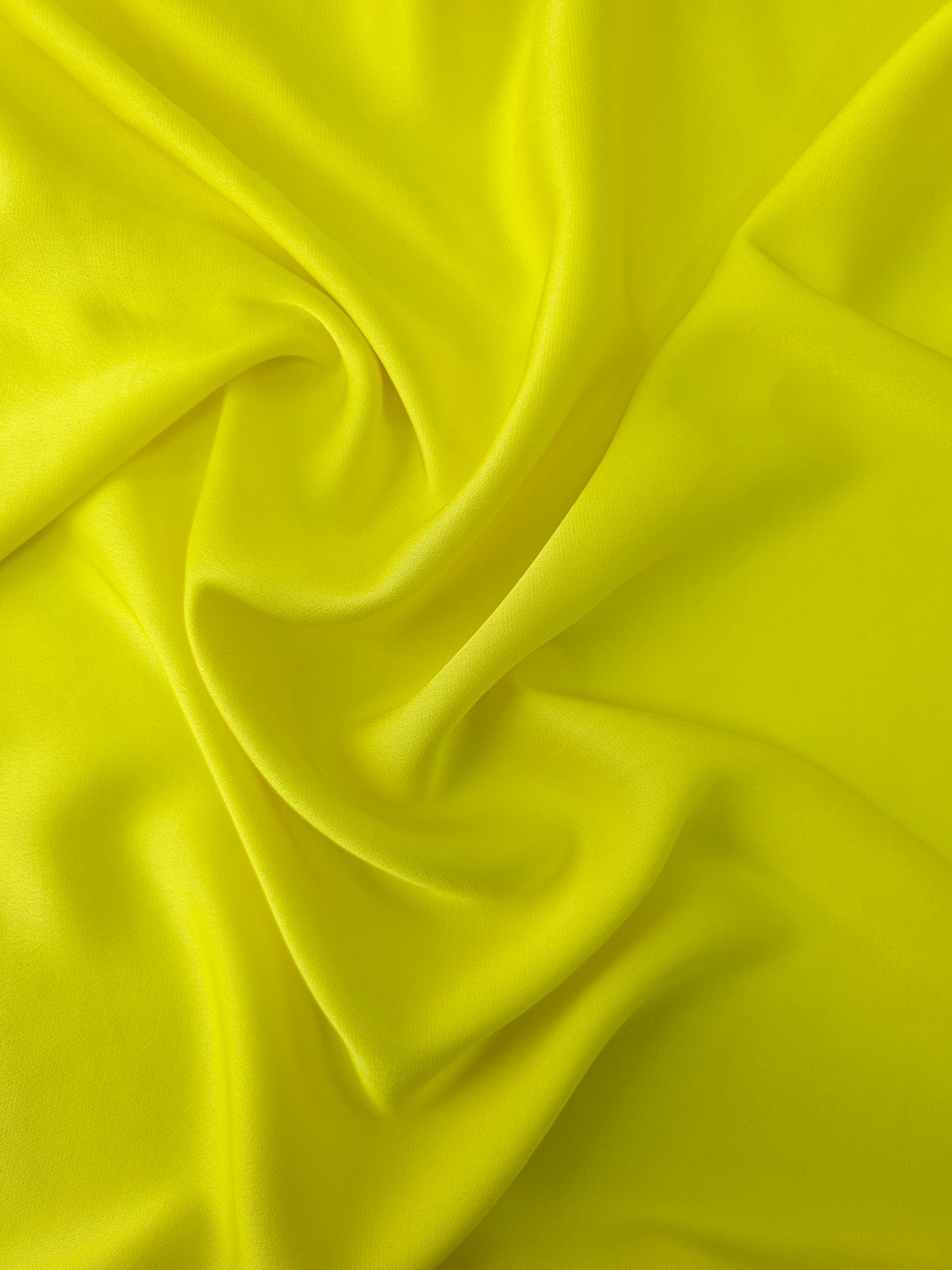 Yellow Poly Satin