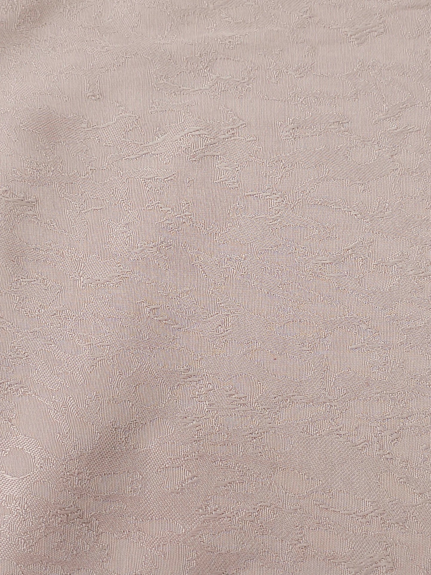 Pale Pink Viscose Satin Jacquard