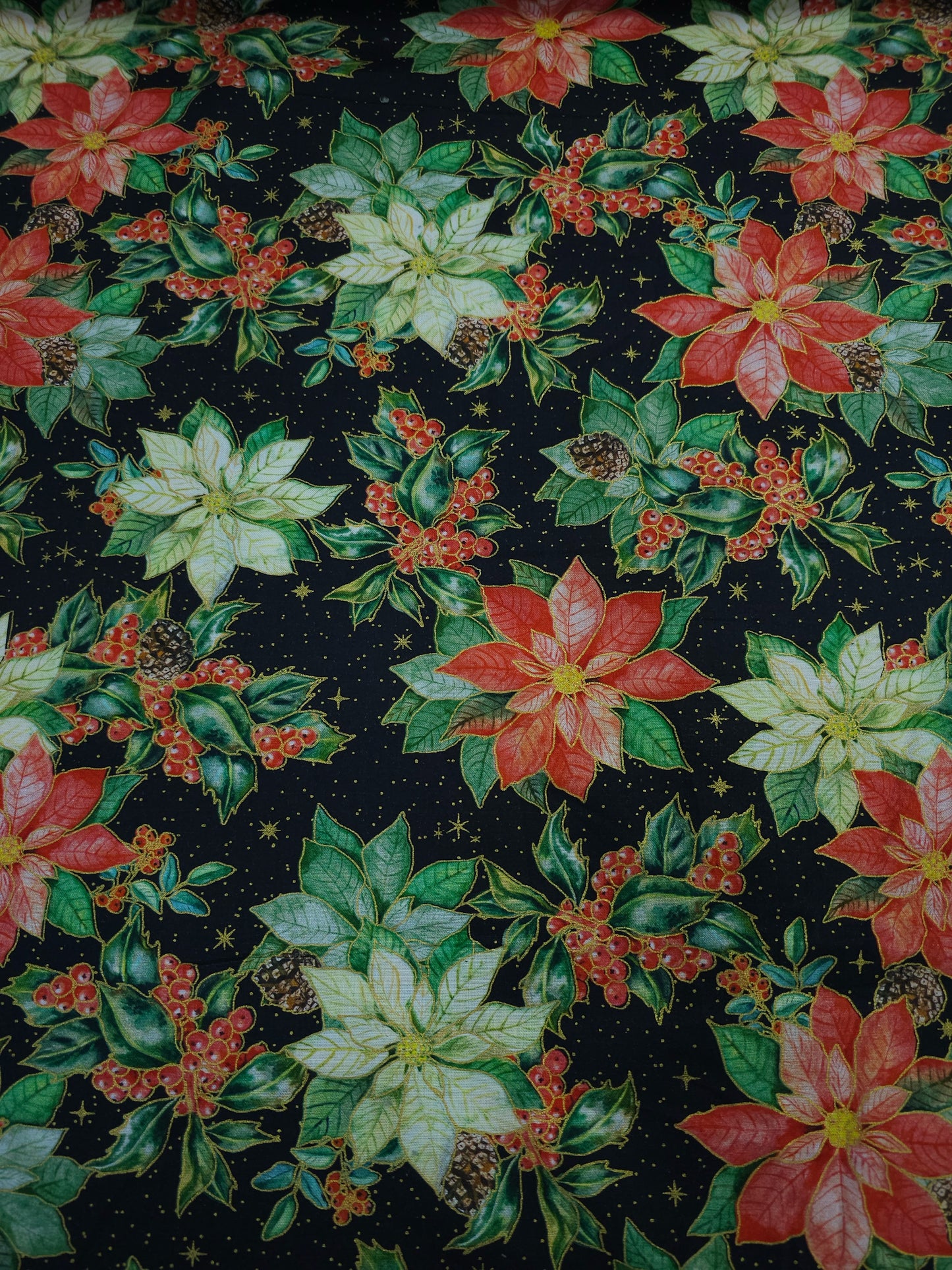 Holly Floral 100% Cotton