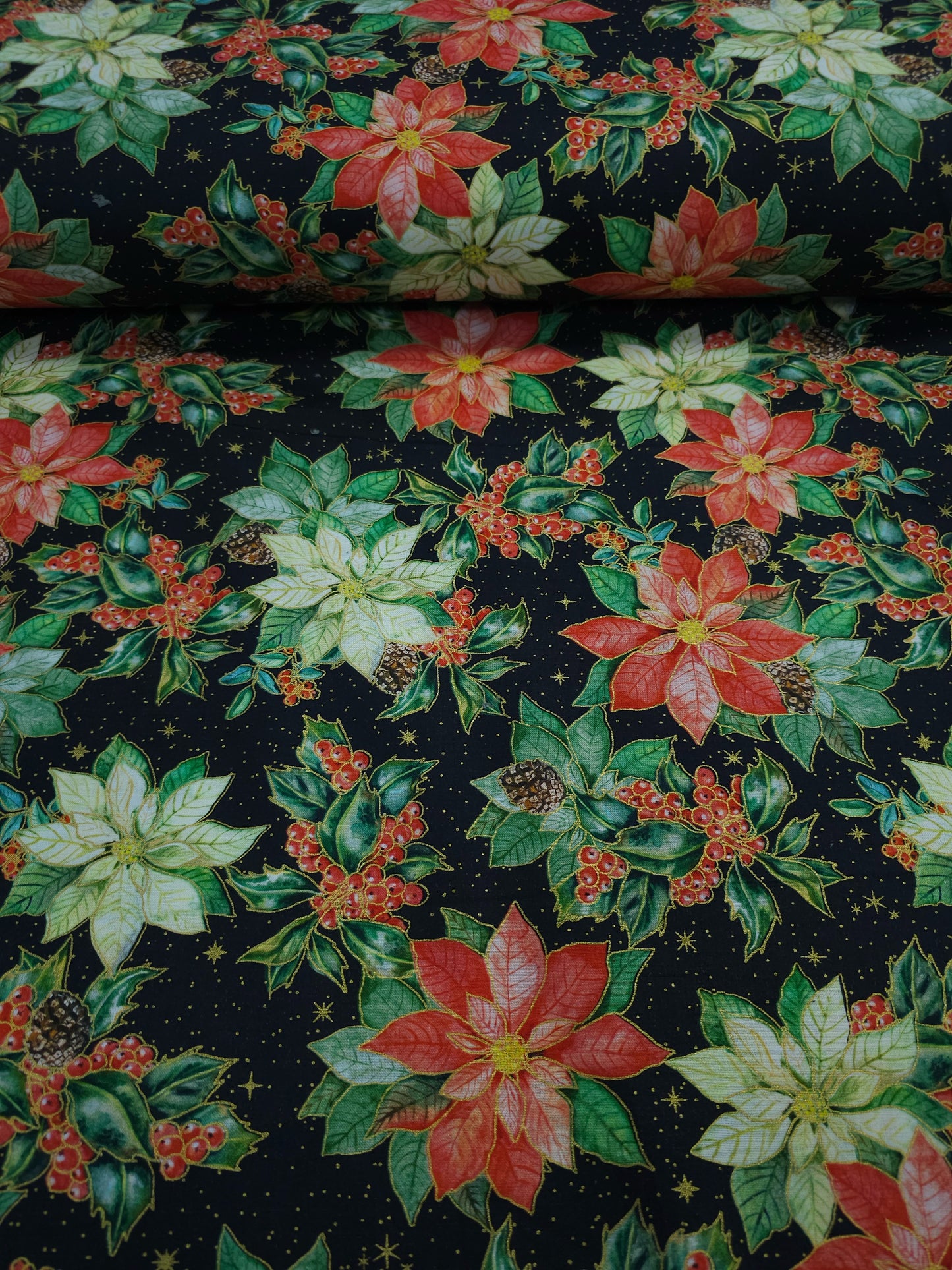 Holly Floral 100% Cotton