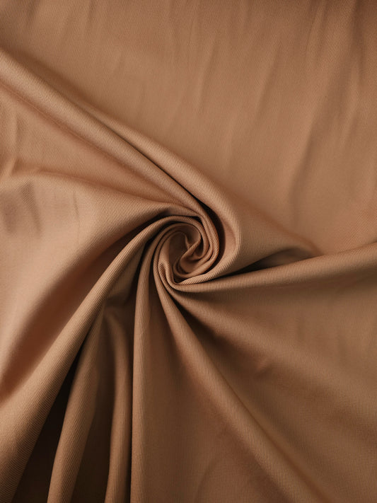 Tan/Beige Brushed Cotton Twill