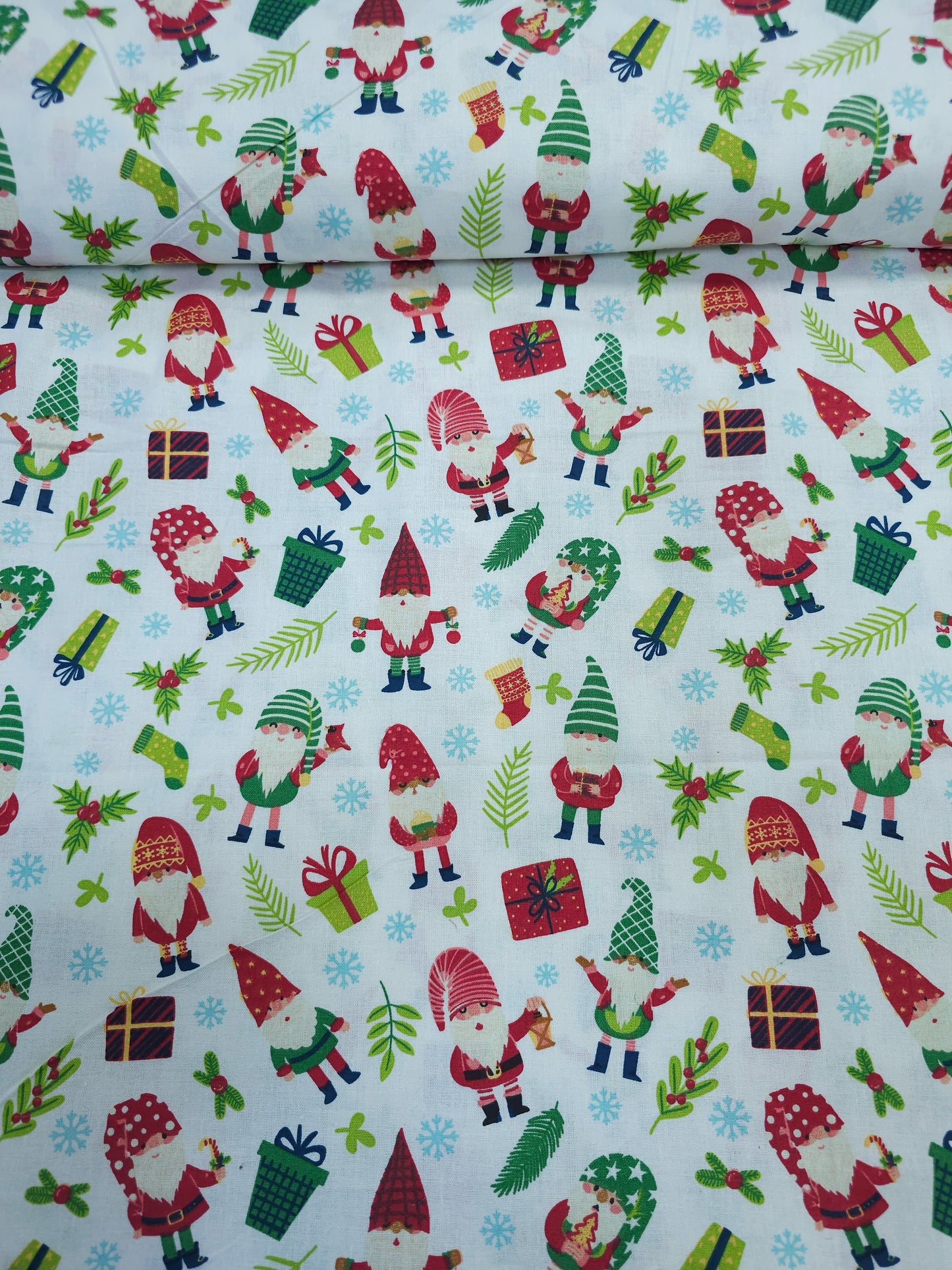 Mini Santa Friends 100% Cotton