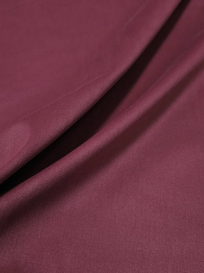 Burgundy Brushed Cotton Tencel