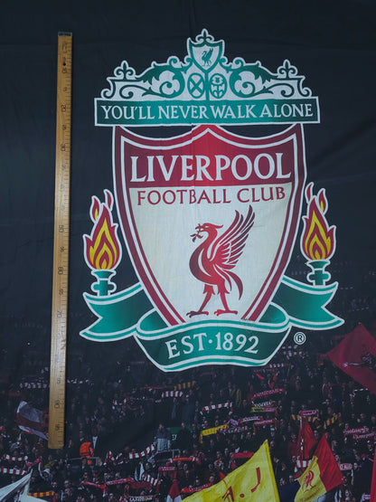 Liverpool FC Football Pitch 100% Cotton Football Fabric 112"