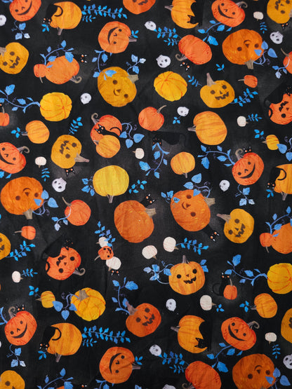 Pumpkin Party 100% Cotton - Robert Kaufman