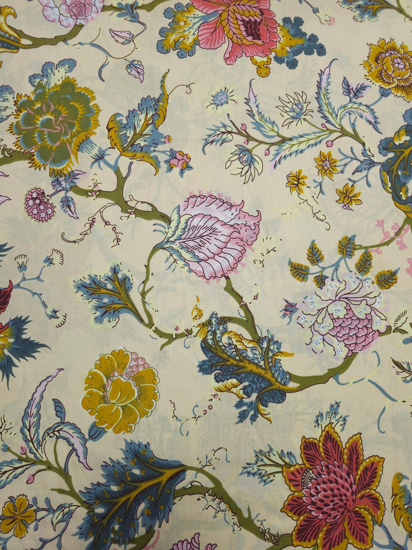 Vintage Floral Twine 100% Cotton 106"