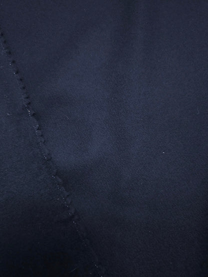 Indigo Navy Cashmere Melton Wool