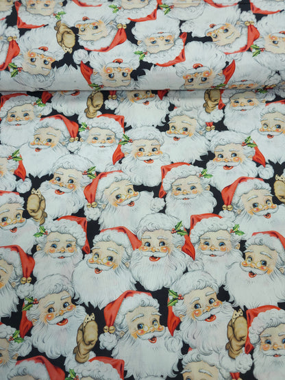 Jolly Santa 100% Cotton