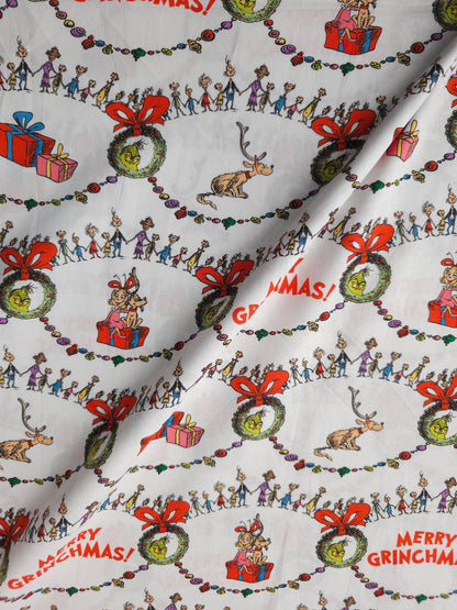 Merry Grinchmas 100% Cotton - Robert Kaufman