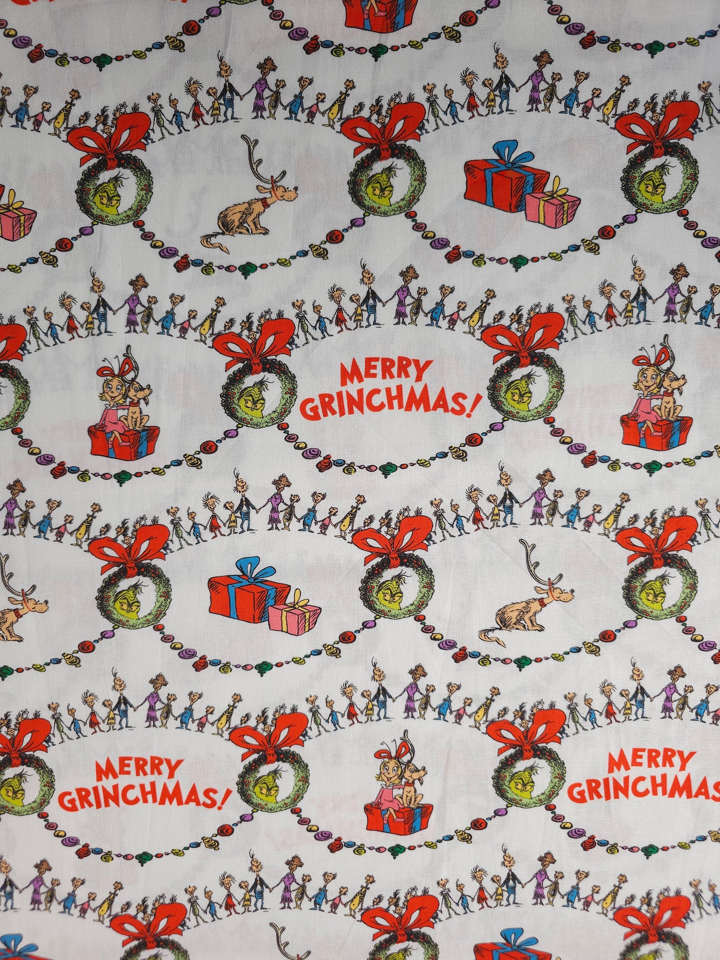 Merry Grinchmas 100% Cotton - Robert Kaufman