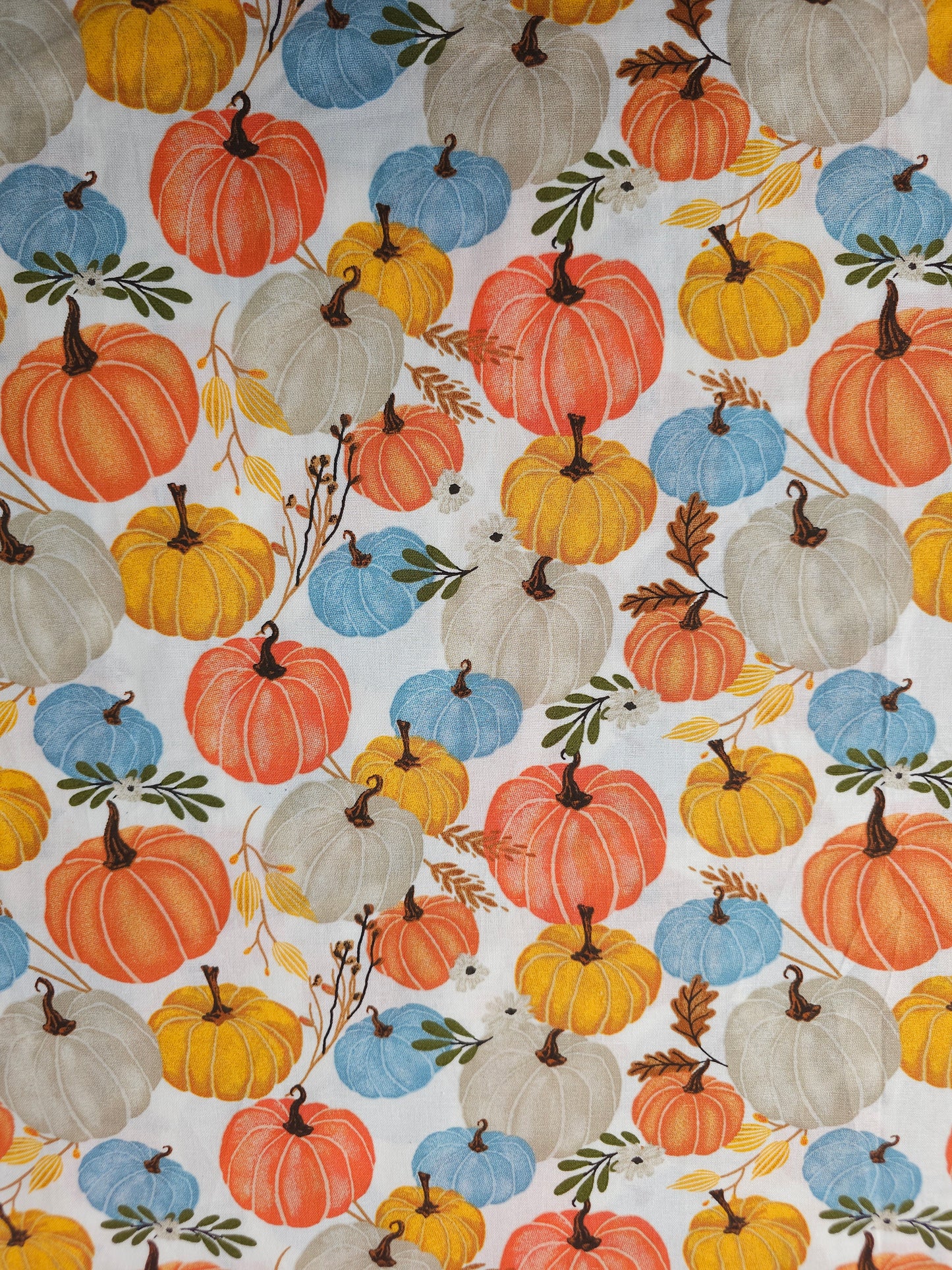 Vintage Pumpkin Patch 100% Cotton