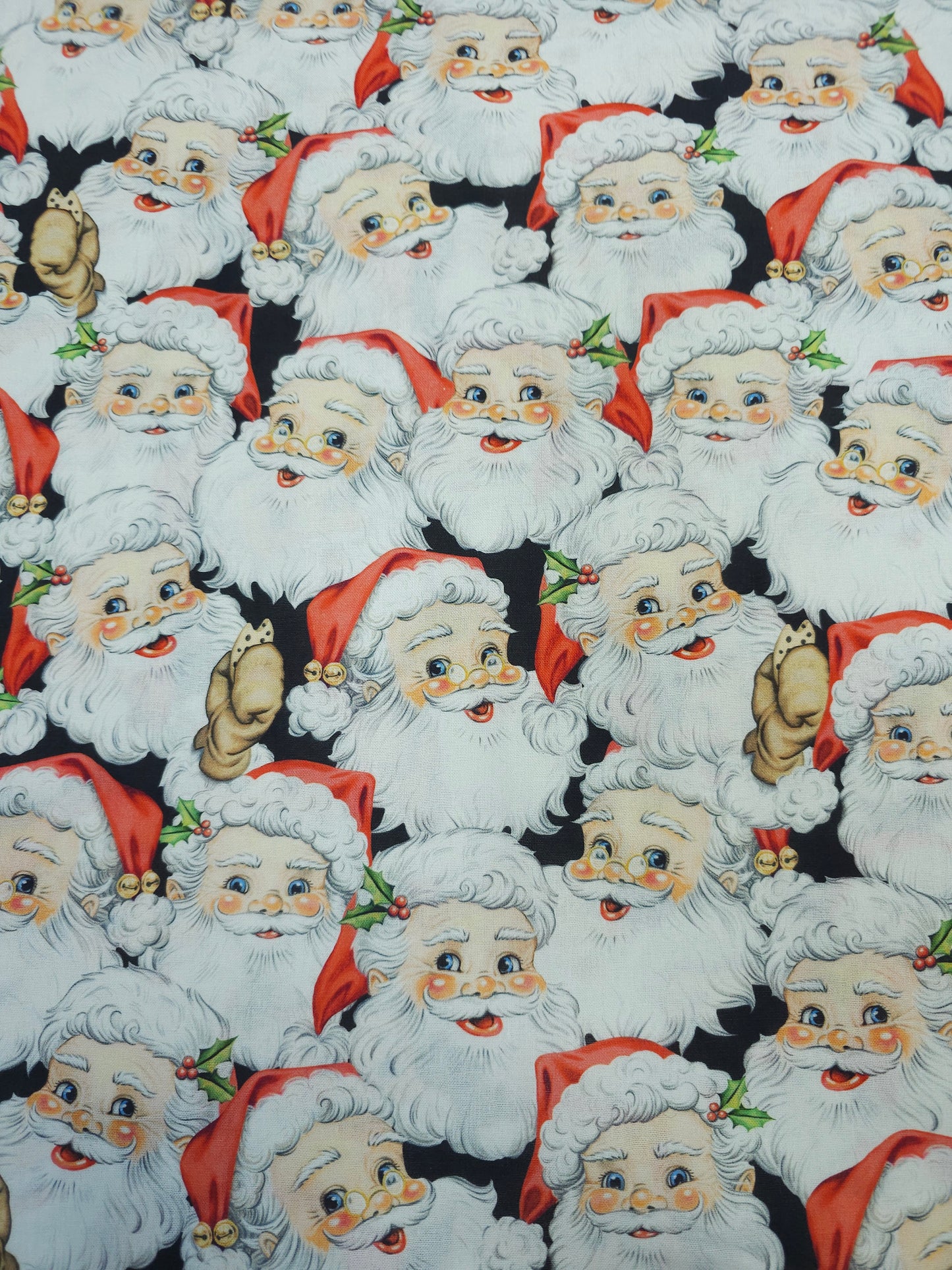 Jolly Santa 100% Cotton