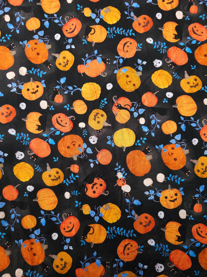 Pumpkin Party 100% Cotton - Robert Kaufman