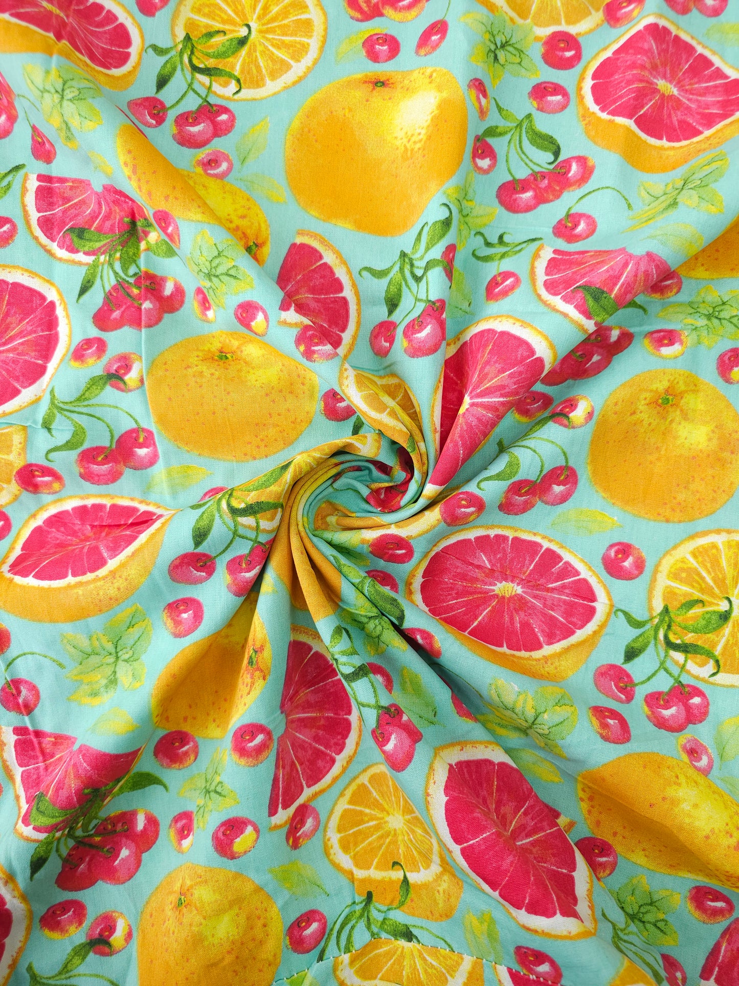 Cherry Grapefruit 100% Cotton