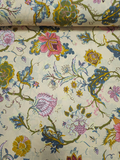 Vintage Floral Twine 100% Cotton 106"