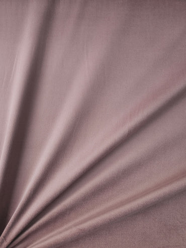 Light Mauve Cotton Velvet