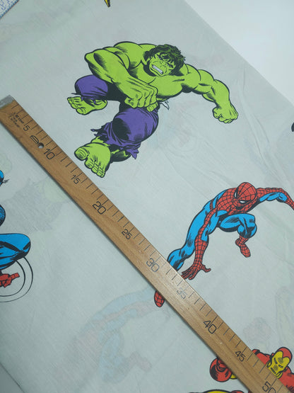 Marvel Comics Superhero 100% Cotton 81"