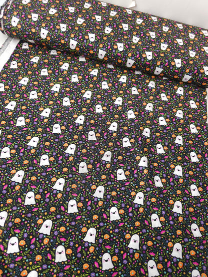 Floral Ghost Party 100% Cotton