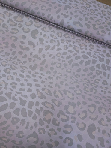 Washed Leopard 100% Cotton 126"