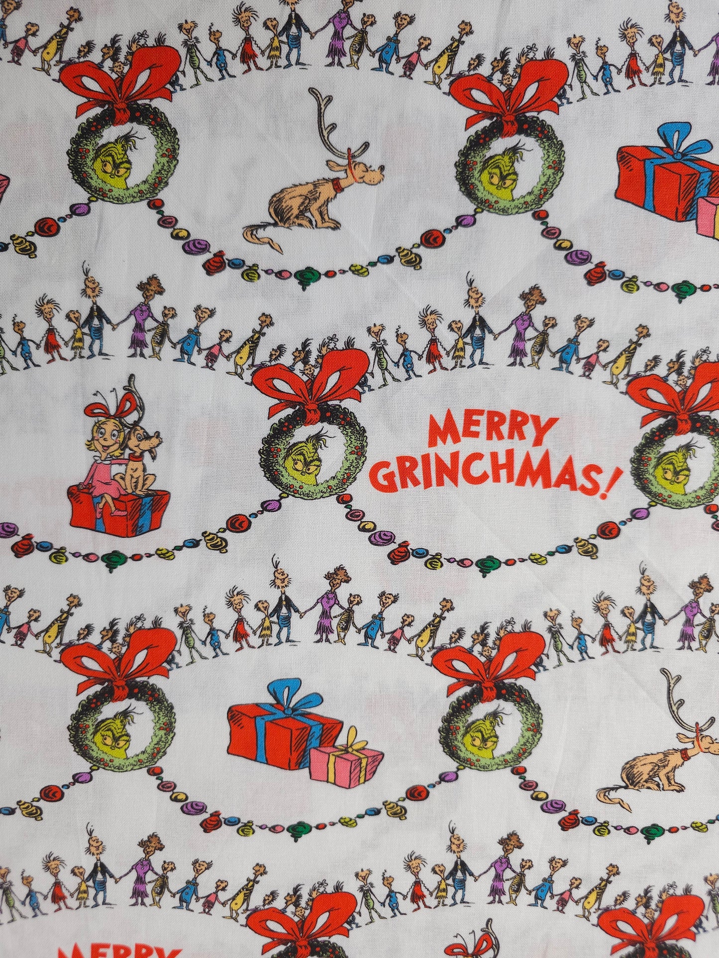 Merry Grinchmas 100% Cotton - Robert Kaufman