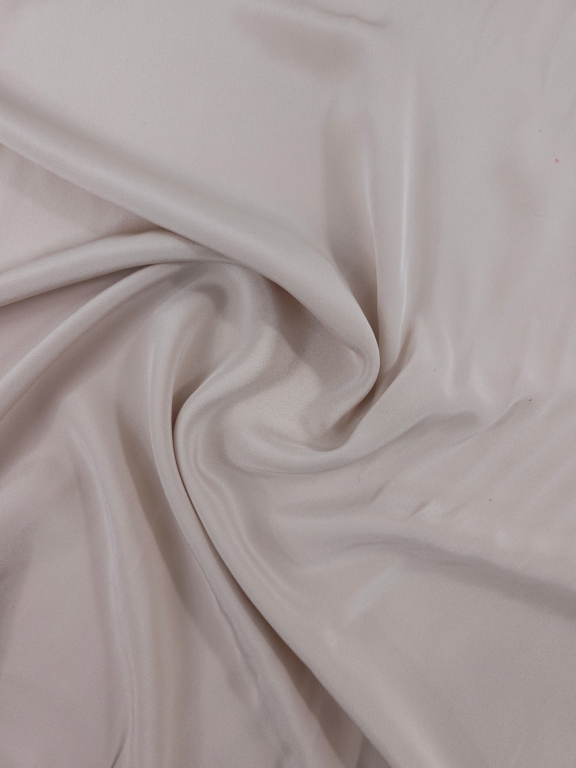 Pale Mink Silk Satin