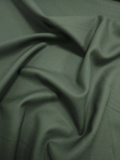 Khaki Mediumweight Suiting Wool