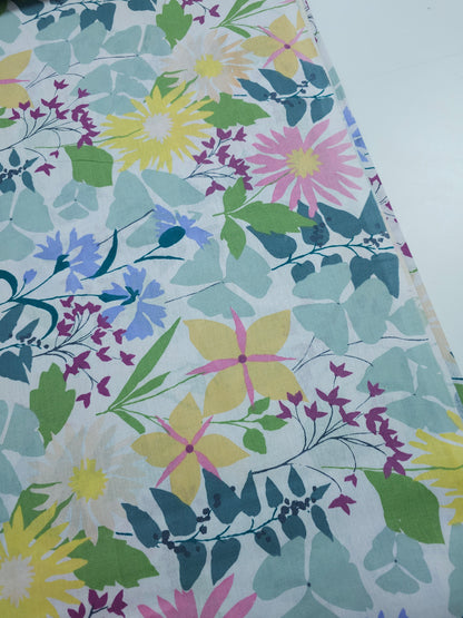 Floral Budding Brights 100% Cotton 94" - Helena Springfield