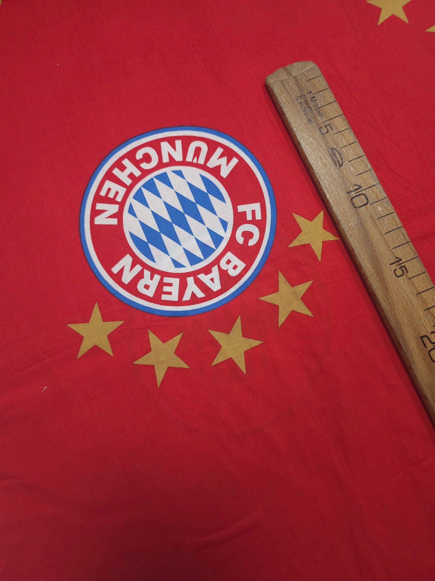 Bayern Munich FC 100% Cotton Football Fabric 106"