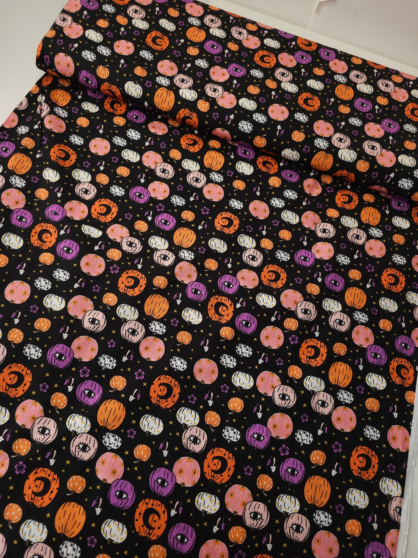 Pumpkin Matrix 100% Cotton