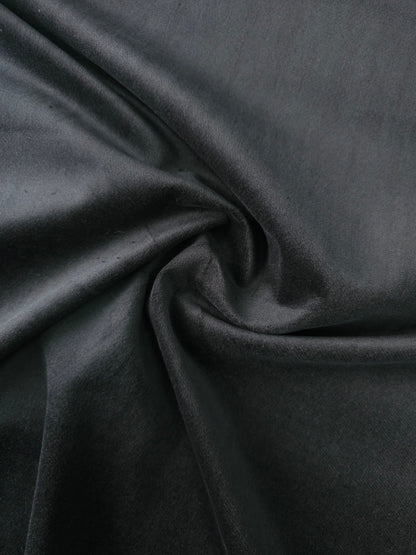 Black Cotton Velvet