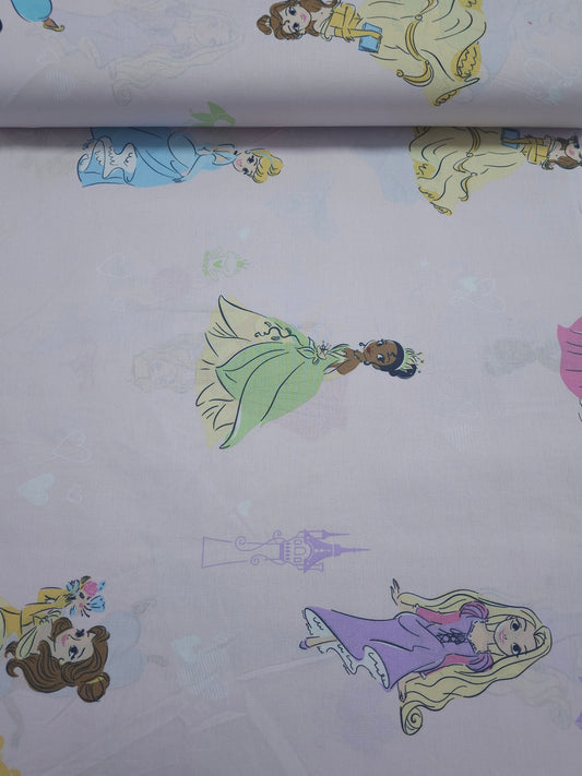 Disney Princess 100% Cotton 82"