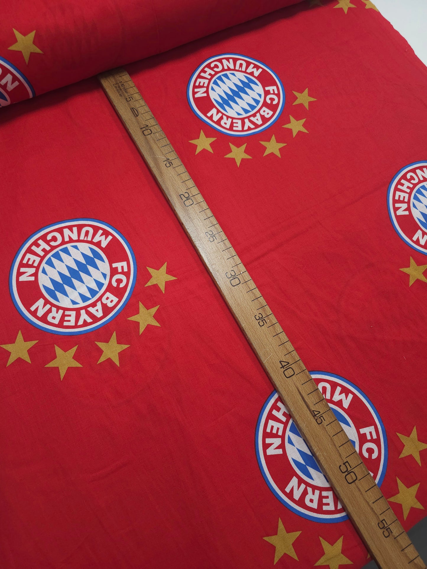 Bayern Munich FC 100% Cotton Football Fabric 106"