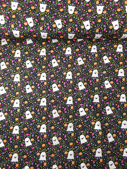 Floral Ghost Party 100% Cotton