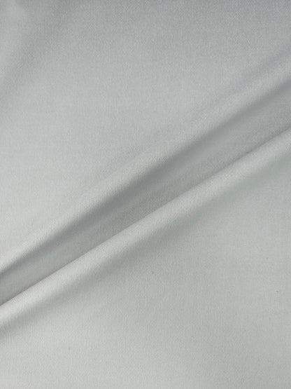 Light Grey Cotton Velvet