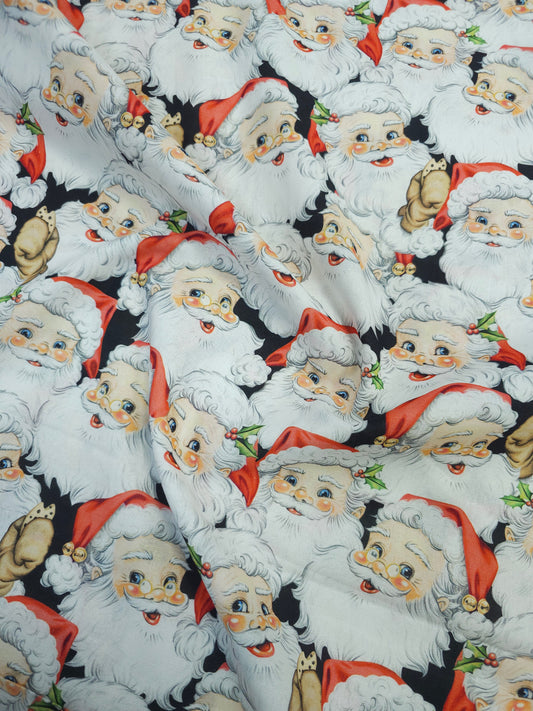 Jolly Santa 100% Cotton