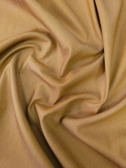 Golden Sand Lightweight Cotton Chambray