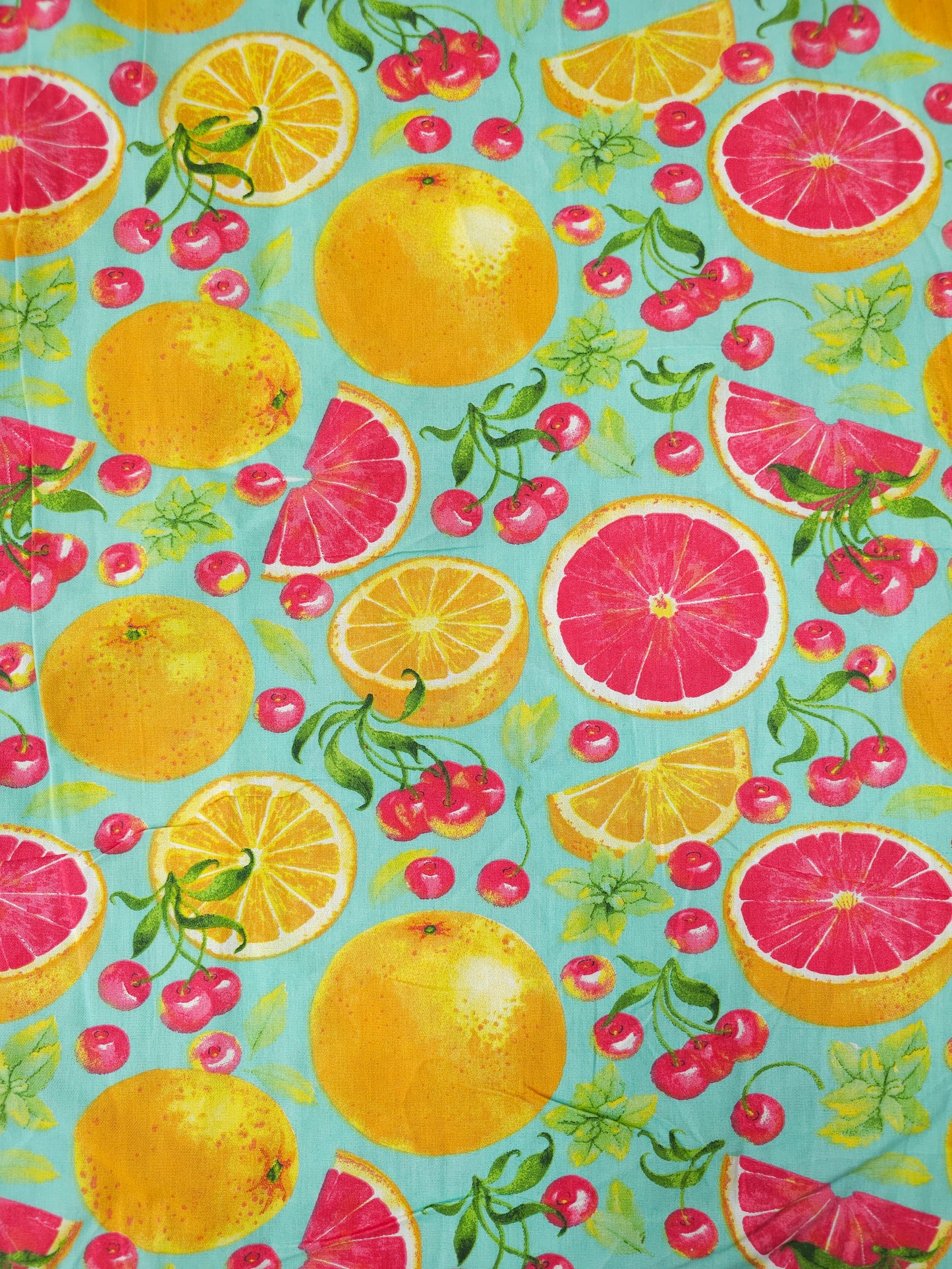 Cherry Grapefruit 100% Cotton