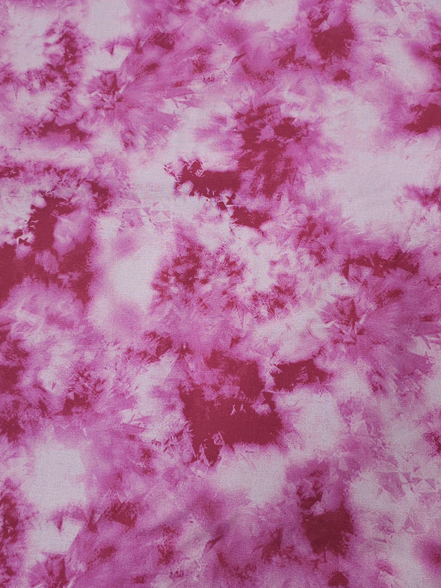 Pink/White Smokey Marble 100% Cotton