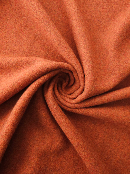 Rustic Orange Wool Coating Mix