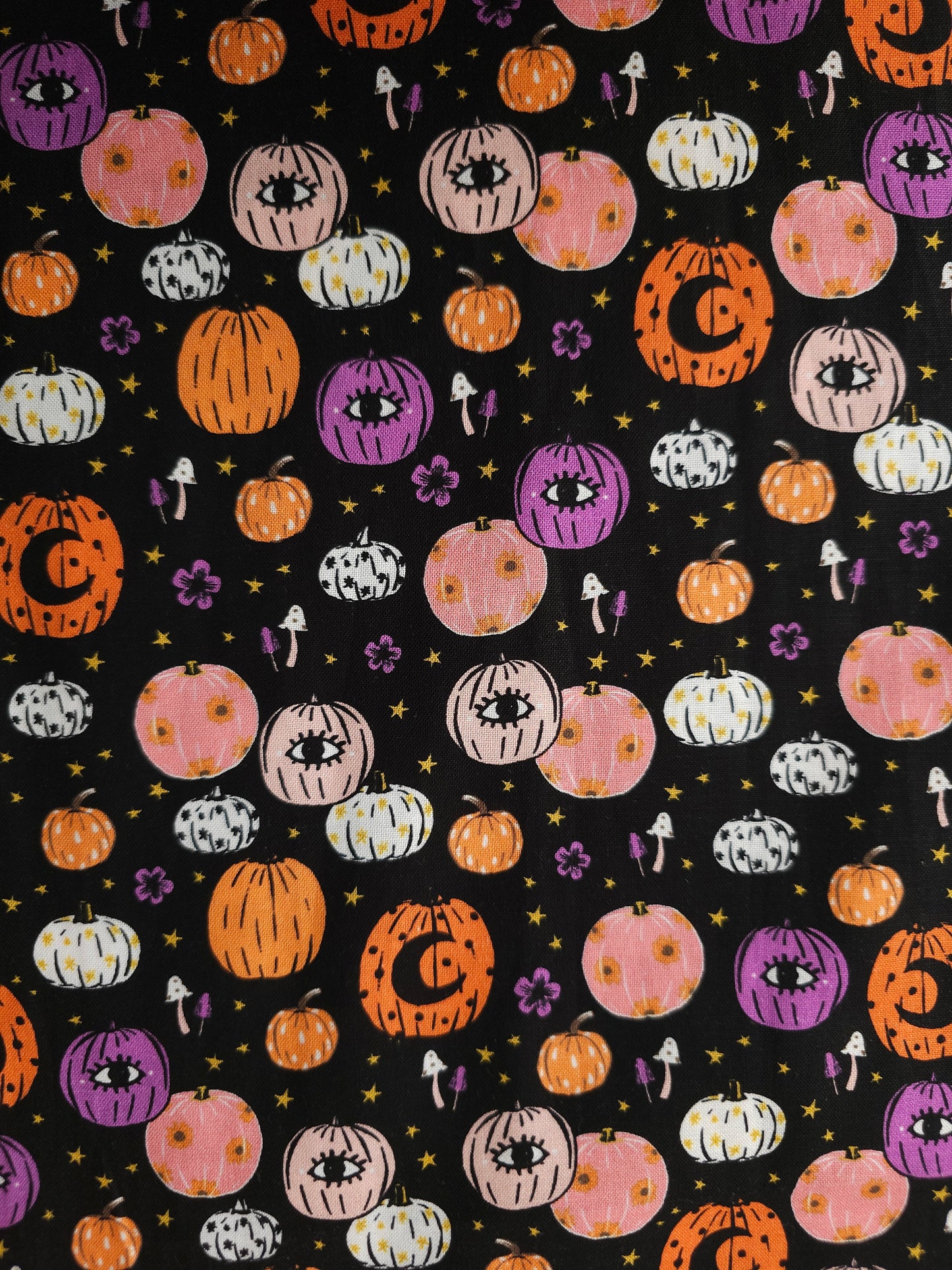 Pumpkin Matrix 100% Cotton