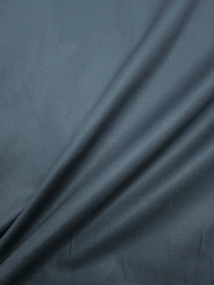 Black Lightweight Cotton Sateen