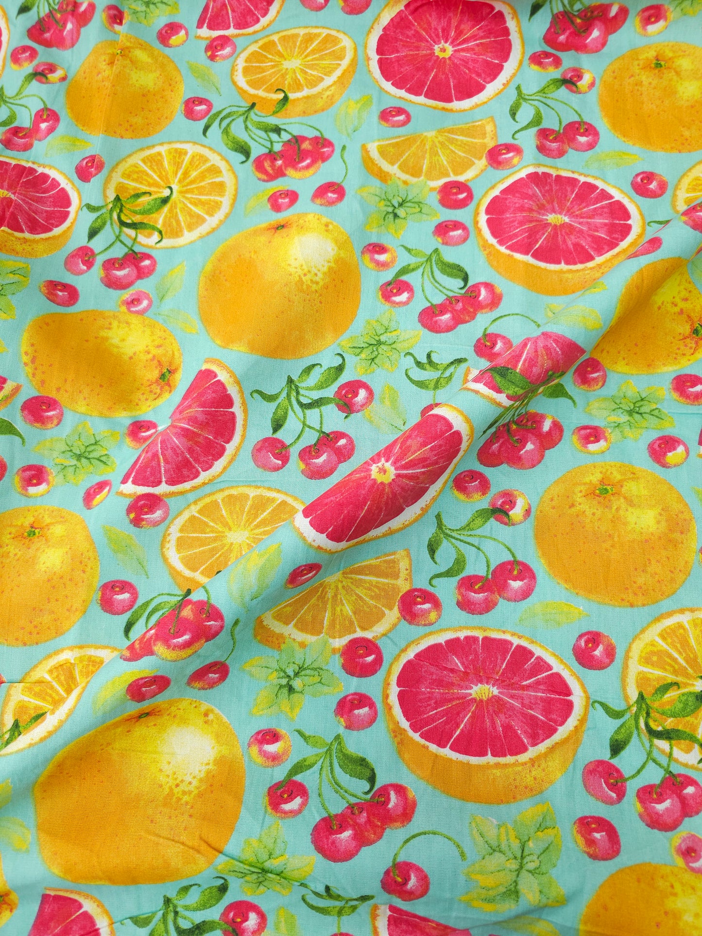 Cherry Grapefruit 100% Cotton