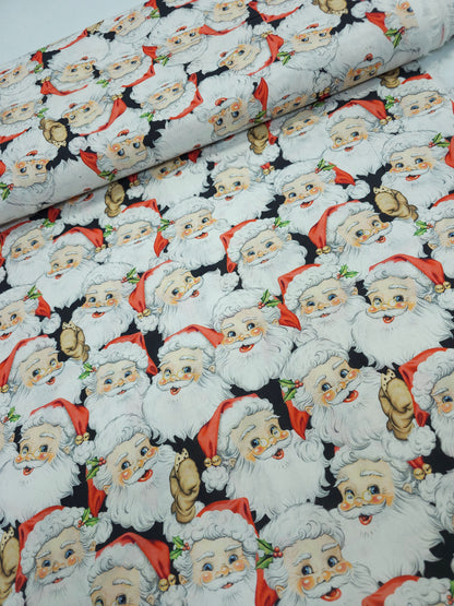 Jolly Santa 100% Cotton