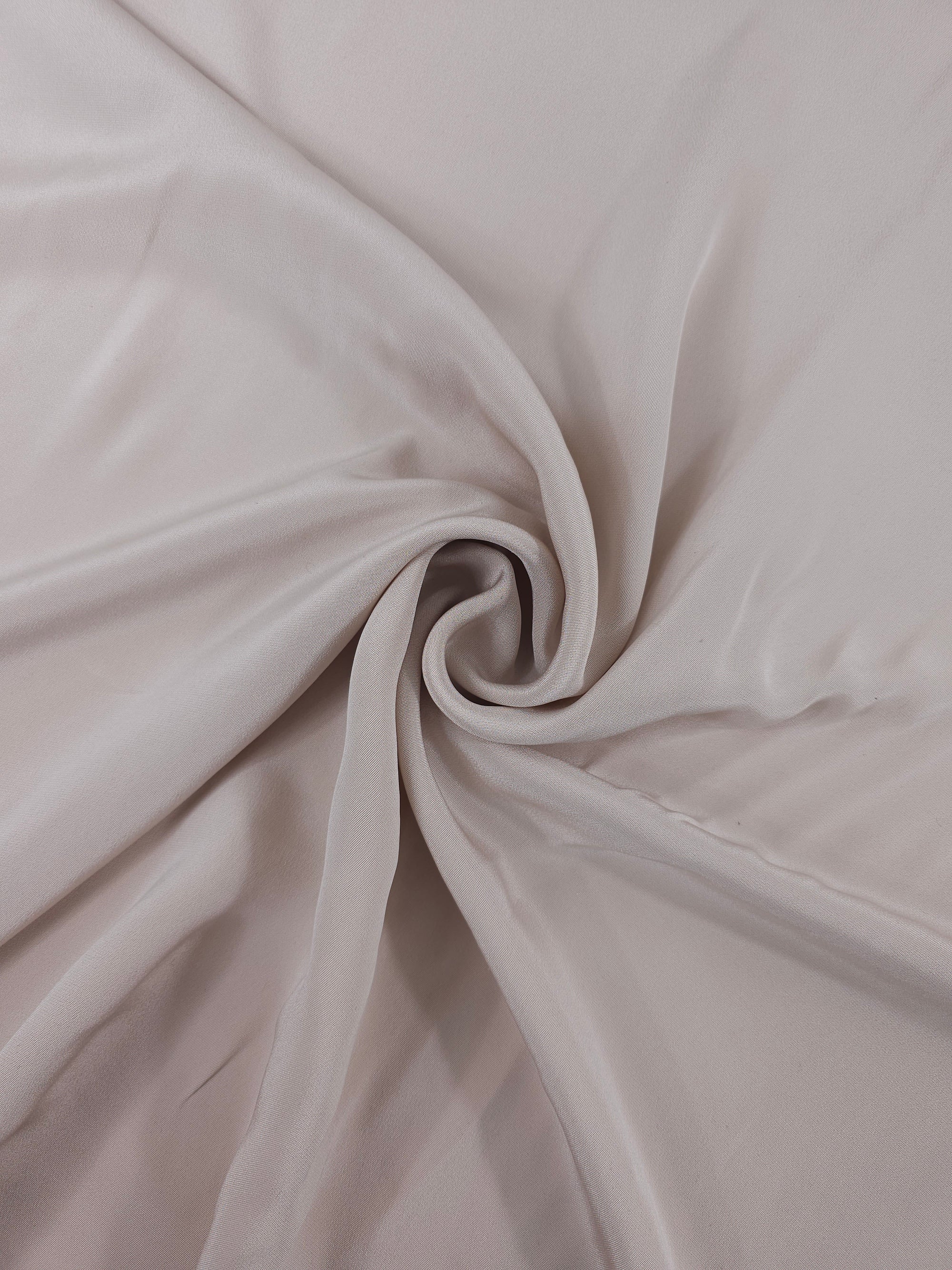 Pale Mink Silk Satin